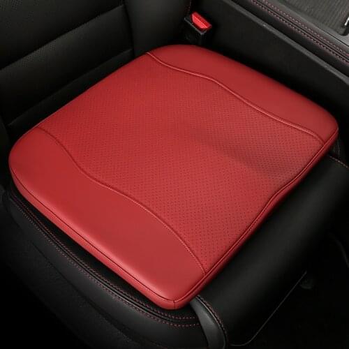 Memory Foam Wedge Car Seat Chair Lumbar Support Cushion Back Pain Height Booster For Office Pain Relief Elastic