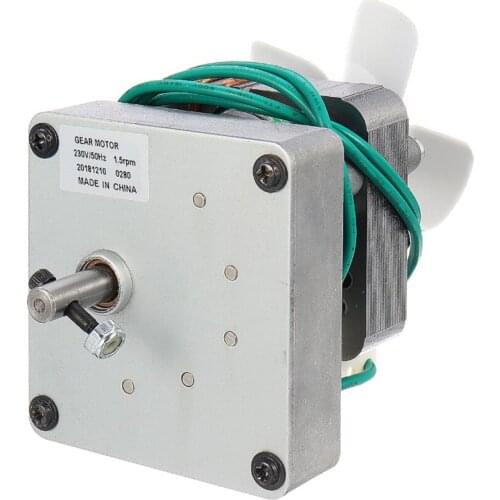 AC 110V-240V BBQ Oven Shaded-pole Gear Motor 1.6-3.0RPM Low Noise Feeding motor