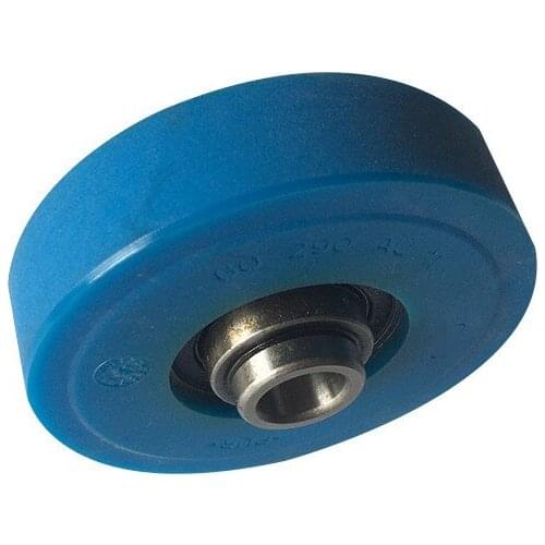 GO290AJ11 Escalator Step Chain Roller OD76mm W20mm Bearing 6203 ID12.6mm 1 Pack=50 Pieces