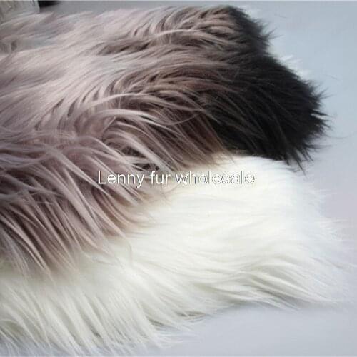 Imitation Fox Beach Wool Fur Clothing Cloth Hat bag car mat material,150cm*50cm/pcs