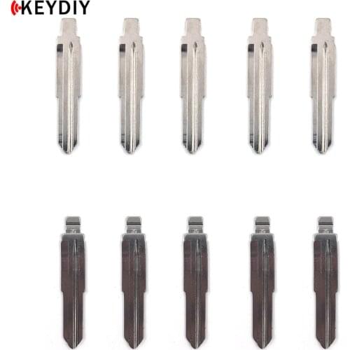 KEYDIY 10pcs/lot Metal Blank Uncut Flip KD/VVDI Remote Key Blade Type #39 DWO4R for Buick Excelle for Chevrolet Lova New Sail