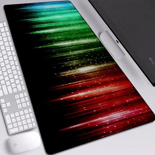 2021 New Mat Mouse Abstract Keyboard PC Mousepad Waterproof Durable Stitched Edges Gaming Desktop Pad Gaming Accessories