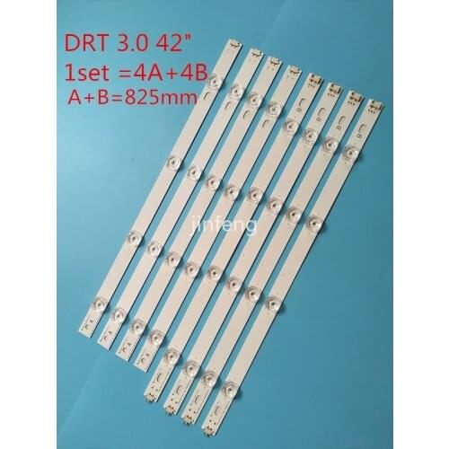 4A+4B/set New LED Strip Innotek Drt 3.0 42" LG tv T420HVF07 42LB551V 42LB5820 42LB639V 42LB640 42LB551V 42LB6500 AGF78402101