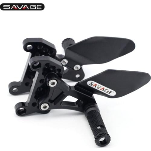 Rider Front Foot Rest Back Rearsets For MV Agusta F4 F4R F4 312 750 1000 Motorcycle Adjustable Footrest Foot Pegs CNC Footpegs