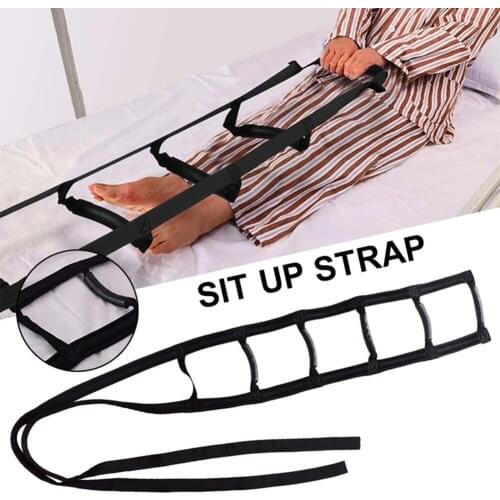 Bed Sit Up Strap Lightweight Sit Up Handle Rope Ladder With 5 Hand Grips Adjustable Assist Handle For Injury Recovery Patient