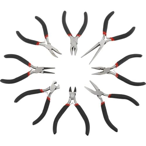 7 Inch Internal External Curved Straight Tip Circlip Snap Ring Plier Bike DBIRD
