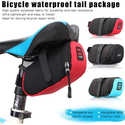 Bicycle Tail Bag Bike Seat Saddle Storage Accessories Waterproof for Cycling Outdoor SAL99
