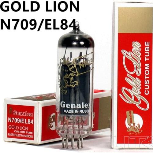 GOLD LION N709/EL84 Vacuum Tube Replace 6P14 6N14P 6BQ5 7189 Factory Test And Match