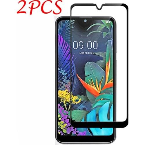 2PCS Full Glue Full Cover Tempered Glass For LG K50 Screen Protector protective film For LG K50 Glass