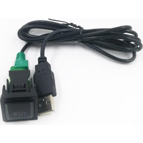 Biurlink Car Headunit RCD510 RNS315 USB Switch Button Port for Volkswagen