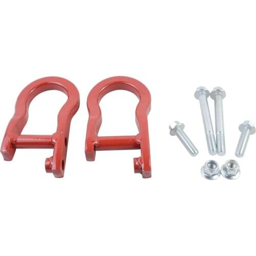 AP02 FOR GMC Chevrolet Silverado Sierra 1500 Red Tow Hooks 84192871 2007-2019