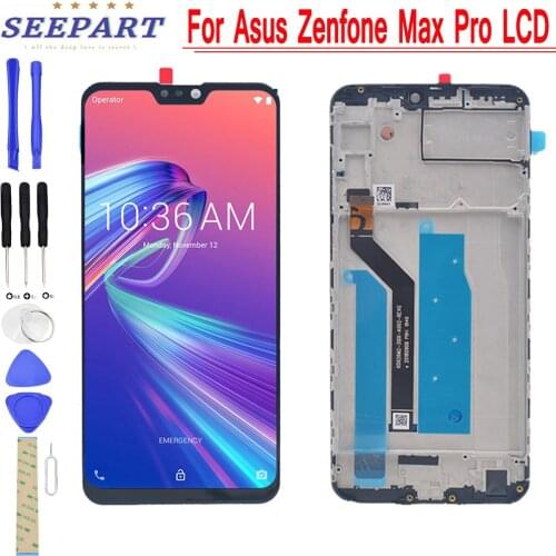 6.26 " Display For Asus Zenfone Max Pro ( M2 ) LCD ZB631KL Display Touch Screen Digitizer Assembly For ASUS ZB631KL LCD