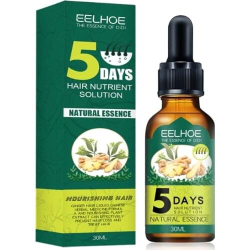 30ml Unisex Natural Ginger Extract Hair Growth Care Essence Spray Restoration Preventing Hair Lose Nourishing Enhancing Hairs Ro