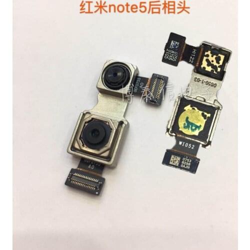 Good For Xiaomi Redmi Note 5 Axisinternational Rear Back Big Camera Module Flex Cable For Redmi Note 5Pro Front Small Camera