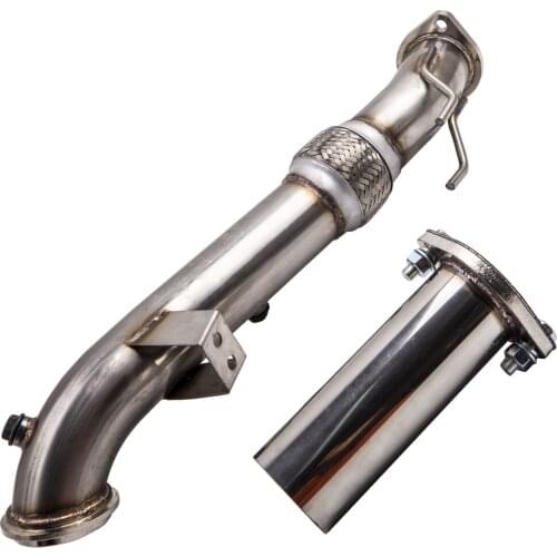 3" Catless Turbo Exhuast Down Pipe Kit for Ford Focus ST 2.0L ECOBOOST 2013-2017