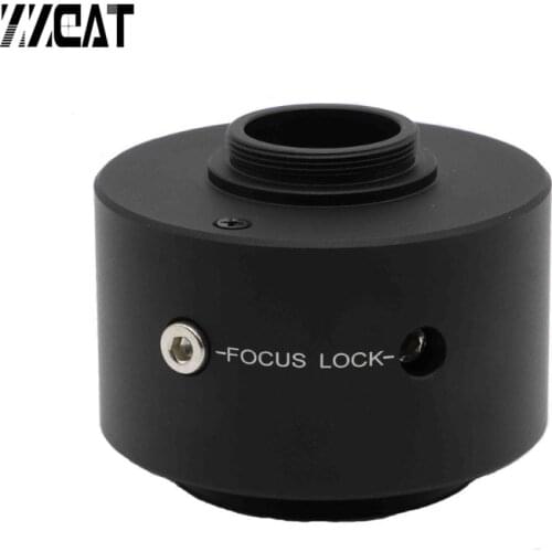 Microscope Camera Connector 0.5X C-Mount Adapter CCD Camera Interface Photobube for Olympus Microscope