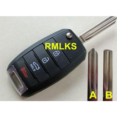 RMLKS New Folding Flip Remote key Shell Fit For K3 K5 Replacement Car Key Blanks Case