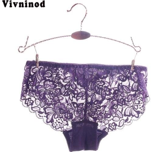 Women Lady Underwear Lingerie Briefs Sexy Underpants Lace Short Panties Briefs Exotic Culotte Cotton Sexy Women Ladies Panties