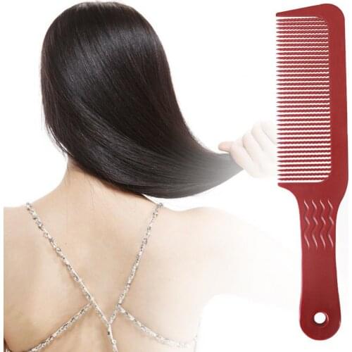 Comb High Temperature Lightweight Plastic Hair Cutting Styling Massage Comb Wave-Shaped Non-Static Tooth Hairdressing Tool