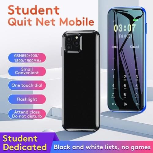 YEPEN N2 Luxury Mini Ultra Thin Metal Body Dual SIM Card Cell Mobile Phone With MP3 Bluetooth Dial 1.67"Inch Ulcool V66