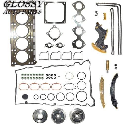 AP02 Camshaft Adjuster Timing Kit Head Gasket For MERCEDES W203 W204 W211 M 271 M271 engine 2710300563 2710500847 2710500611