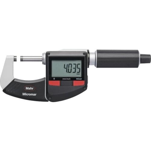 Mahr Micromar 40ER Digital Outside Micrometers 0-25mm/0 - 1" 0.001 / .00005" Resolution 4157010 Without Data Output