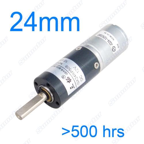 GX24 D=24mm 12V high torque motor low speed Planetary gear motor brushed DC geared motor long life-span for Disinfection cabinet