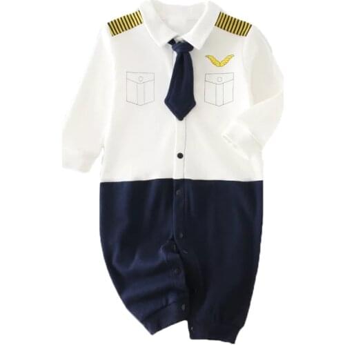 Spring Baby Rompers Cotton Baby Boy Clothes Baby Girl Clothes Newborn Baby Clothes Gentleman Roupas Bebe Infant Jumpsuits Kids