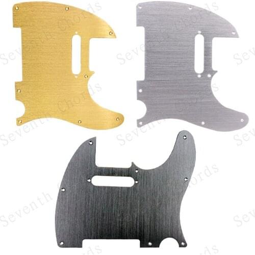 8 Hole Metal Aluminum Pickguard Scratch Plate Scratchplate Pick Guard Anti-scratch Plate for TL Electric Guitar