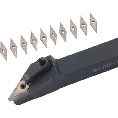 MVJNR/L MVJNR1616 MVJNR2020 MVJNR2525 MVJNR3232 External Turning Tool Holder VNMG16 Carbide Inserts Lathe Cutting Tools Set