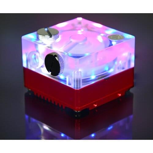 OCOCOO P67B Armor Version Silent Water Cooling Pump RGB Light Magic Color Light Computer Water Cooling PWM Speed Regulation