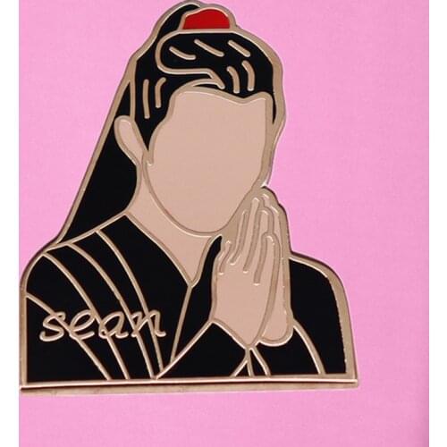 The Untamed Grandmaster of Demonic Cultivation modaozushi Wei Wuxian Sean Xiao enamel pin brooch