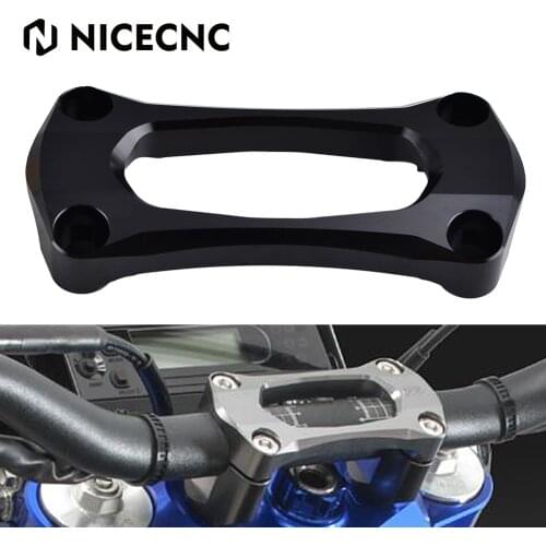 NICECNC 1 1/8" 28mm Handlebar Riser Top Cover Clamp Bracket For Suzuki RM125 RM250 06-08 RMZ250 07-19 RMZ450 05-19 RMX450Z 10-17