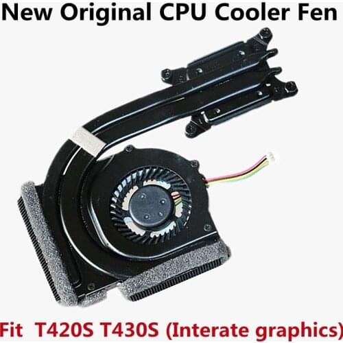 New Original CPU Cooling Cooler Fan Heatsink Radiator for Lenovo ThinkPad T420S T430S Integrated Graphics FRU 04W1712 04W3485