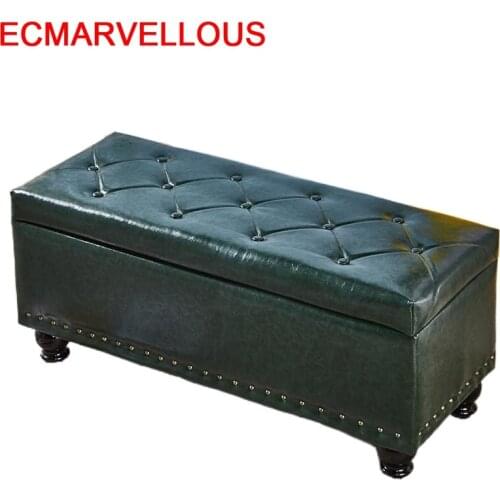 Plegable Sofa Krukje Vintage Madeira Puf Living Room Chair Sgabello Poef Change Shoes Taburete Kids Furniture Storage Stool