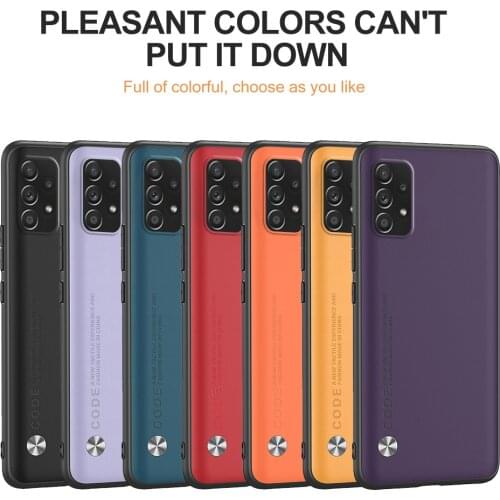 For Samsung Galaxy A72 4G 5G Luxury Leather Bumper Case A52 A32 A22 A12 A42 S21 S20 S30 Ultra Plus FE Note 20 A 71 51 50 30S 70S