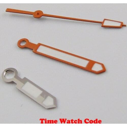 Super luminous orange watches hands parts fit for Miyota 8215 821A 8205 Mingzhu2813 automatic movement Watch needles replacement