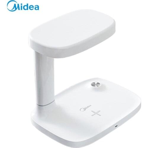 Midea 2000mAh USB Charging LED Desk Lamp with Wireless Charger