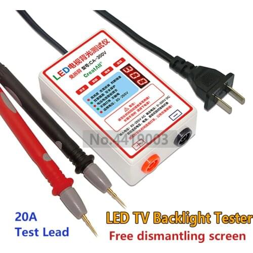 LED LCD TV Tester Backlight Tester LED LCD Light Bar Tester CA-300V without disassemble the screen Hot and cold isolation