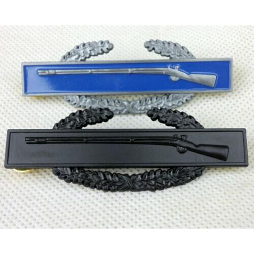 Tomwang2012. TWO US Army First Award Combat Infantryman Badge Pin Insignia