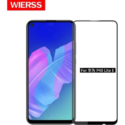 For Huawei P40 lite E P40 lite 9D 5D Full Glue Cover Tempered Glass Screen Protector for Huawei Y7p ART-L28 ART-L29 Glass Film