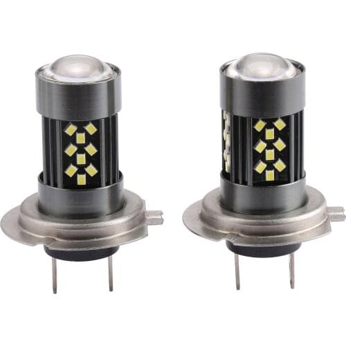 1PCS H7 42SMD 2016 12V LED Lighting Bulb Fog Light Headlight Daytime Running Light For Auto Car Driving Light