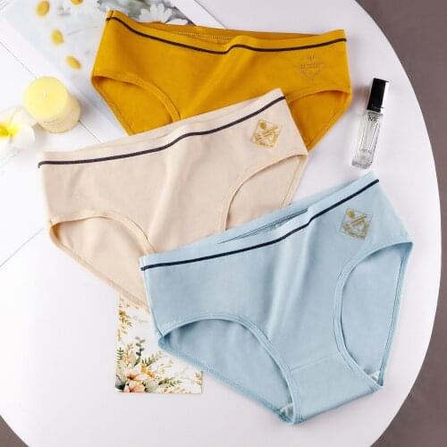 1PC New Japanese Womens Underwear Cotton Antibacterial Inner Girls Triangle Wholesale