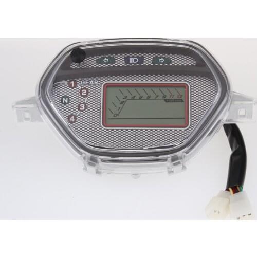 7 Colors Backlight Speedometer Odometer Tachometer Gauge for Honda CD110