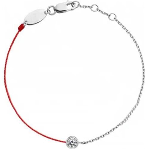 B01-001C Red Thread Gold-Color Redline Charm Bracelets For Women Christmas Gift