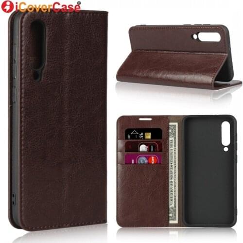 Genuine Leather Case for Xiaomi Mi 9 SE Case Mi9 Cover Flip Luxury Book Wallet Phone Cases Accessory for Xiaomi Mi 9 Coque Capa