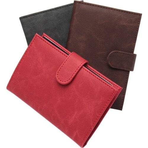 Retro business PU Leather Hasp Wallet Travel Passport Holder Protector Covers Passports Organizer Holder High Quality