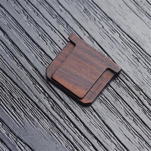 Wooden Wood Hot Shoe Cover Protector For SONY A9M2 Alpha 9 II A7R4 Alpha 7RIV