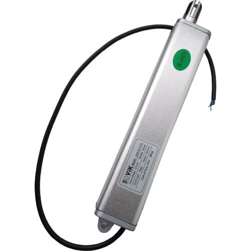 SOViK 50mm 2 inch Stroke Electric Linear Actuator 12V 24V DC 700N Max Lift Speed 15mm/s Heavy Duty Include Mounting Brackets