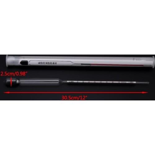 Triple Scale Hydrometer for Home Brewing Making Beer Wine Mead Ale Craft Cider 37MF